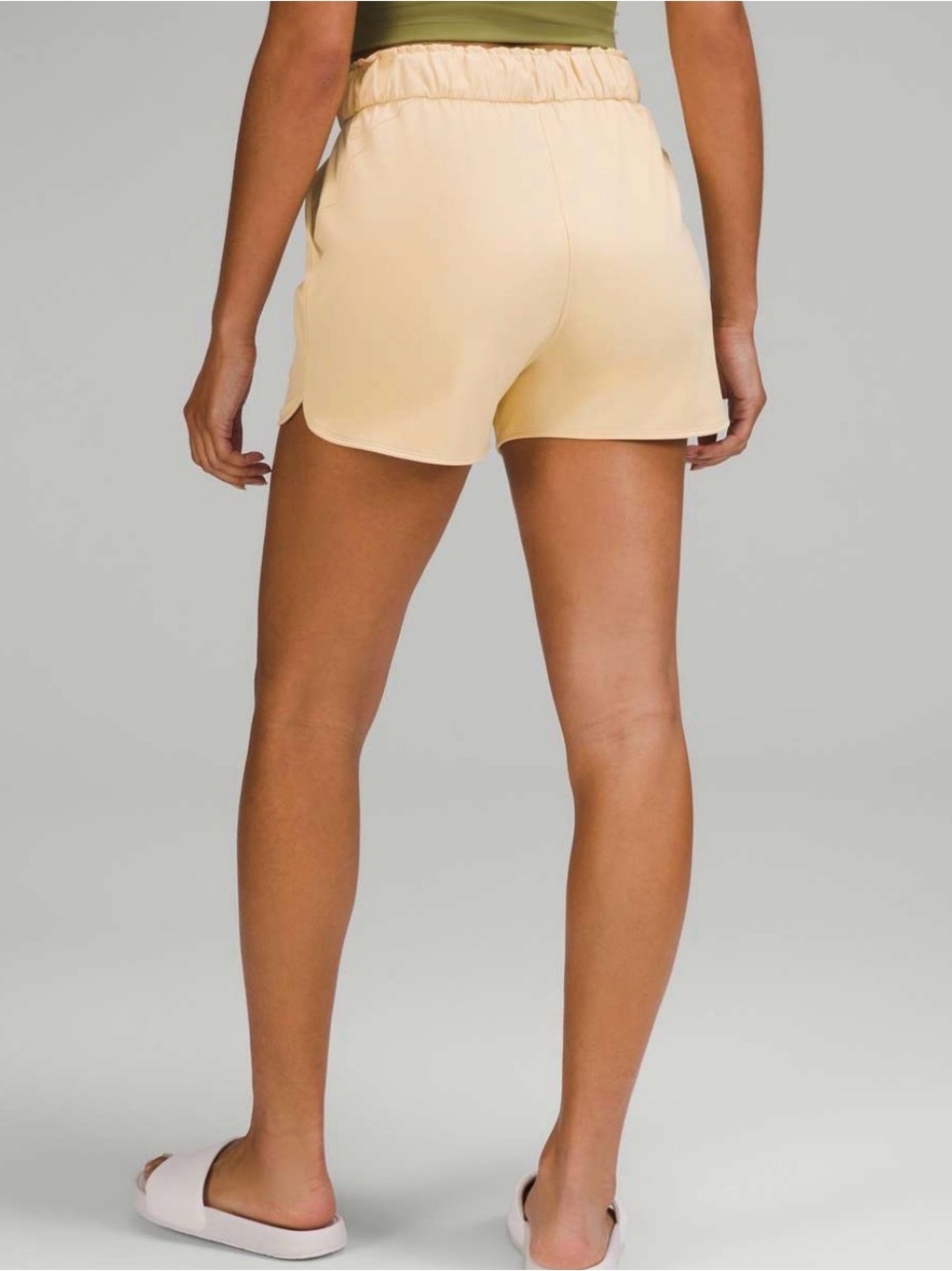 lululemon athletica Lightweight Women's Athletic Shorts - Cream